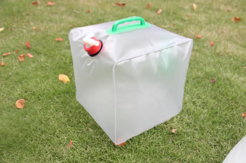 Складной мешок для воды 20 л вместительный портативный контейнер чайник