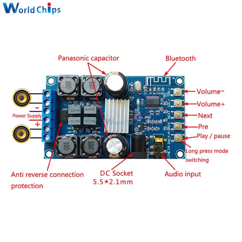 Bluetooth усилитель 50wx2. Усилитель блютуз 50w питания. Блютуз усилитель для колонок 50 ватт. Плата усилителя 2 канала TPA. Купить усилитель звука с блютуз