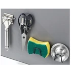 Полка для слива мыла для кухни на присоске, 543 шт., полка для раковины, губки, кухонный держатель для хранения, аксессуары для ванной комнаты