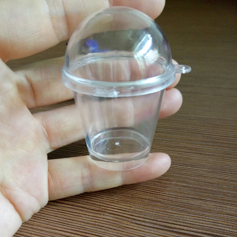 

DIY Dollhouse Miniature Ice Cream Cup 1:6 Doll House Pretend Play Kitchen Toys