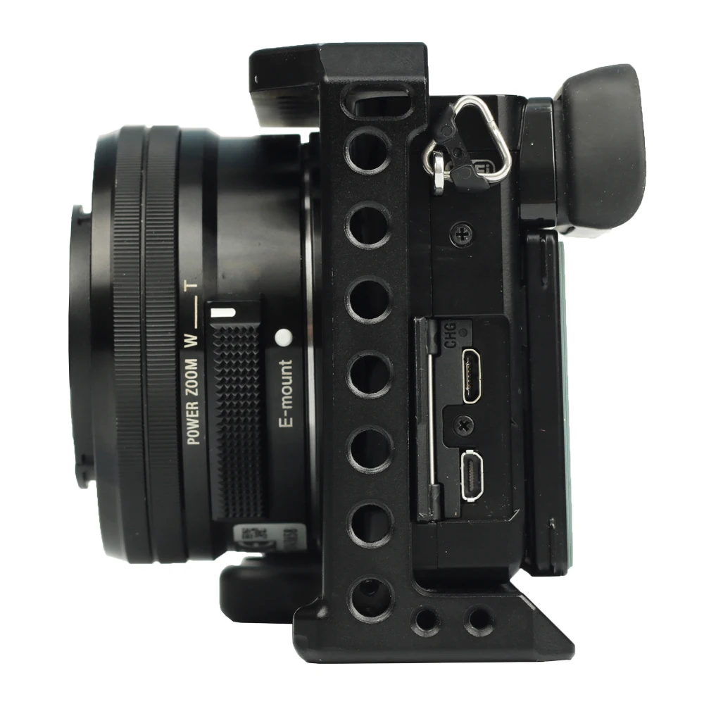 Клетка для камеры Sony A6000 / A6300 A6400 A6500 ILCE-6000/ILCE-6300/ILCE-A6500/с холодным башмаком 1/4 &quot3/8&quot