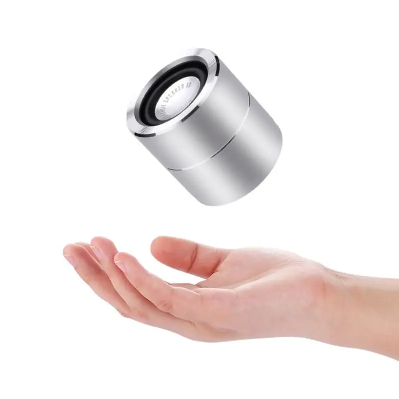 Металлический Супер Мини Bluetooth Динамик Hands Free Call карманный размер высокая