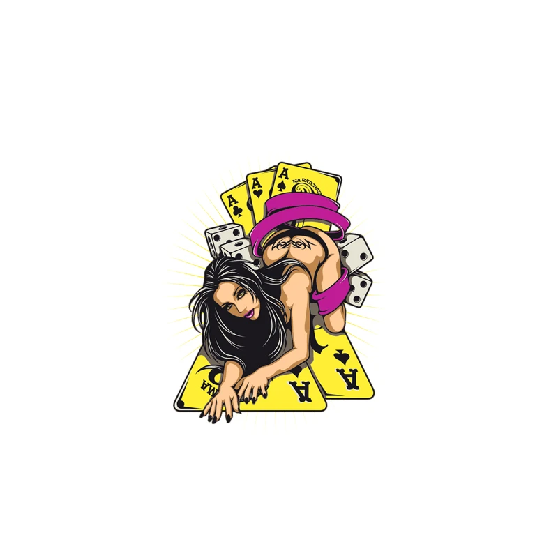 

Car Sticker Poker and Sexy Woman Game Decal Personality Creativity Motorcycle Cover Scratches PVC,12cm*16cm