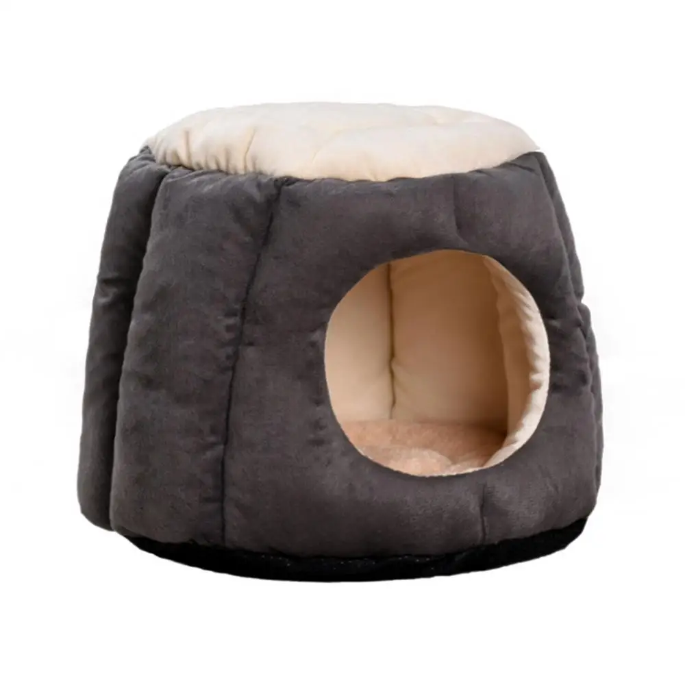 

80% Hot Sales!!! Cave Shape Pet Dog Cat Bed Puppy Nest Cushion House Breathable Kennel Blanket