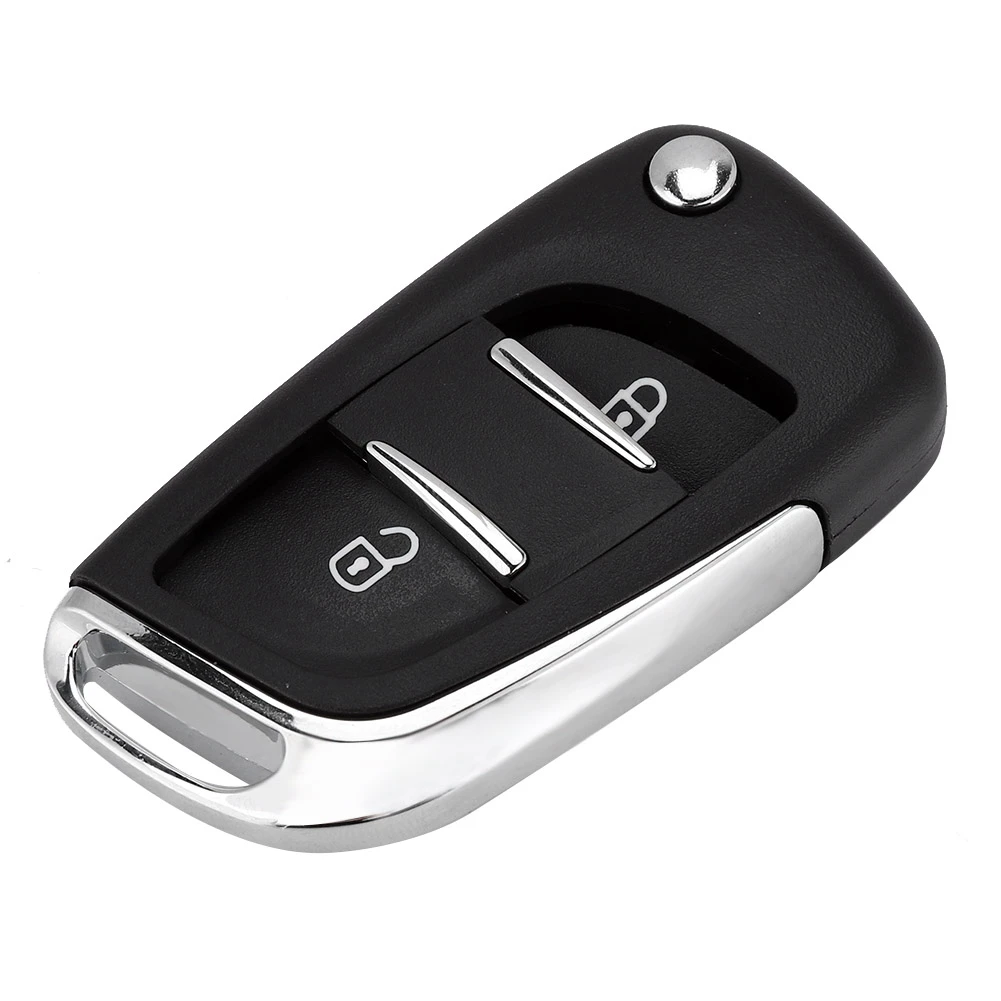2 кнопки дистанционного управления автомобиля Флип брелок чехол оболочка с