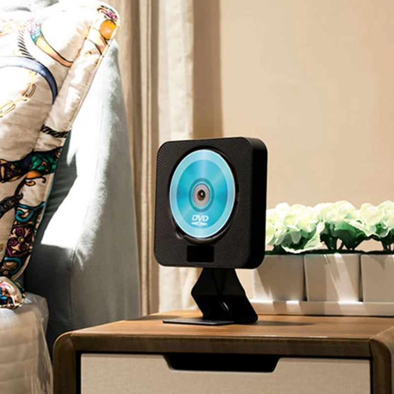 CD плеер настенный Bluetooth EU штекер аудио магнитофон HDTV 1080P домашний с дистанционным
