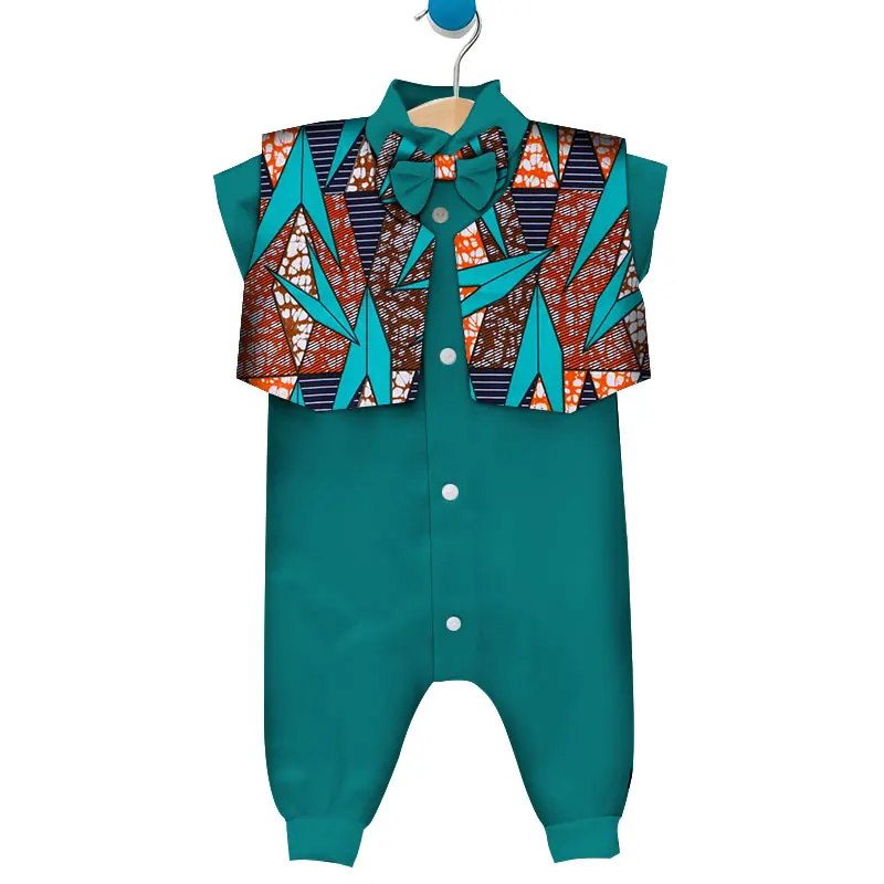 Комплект из 2 предметов для маленьких мальчиков в африканском стиле Одежда с