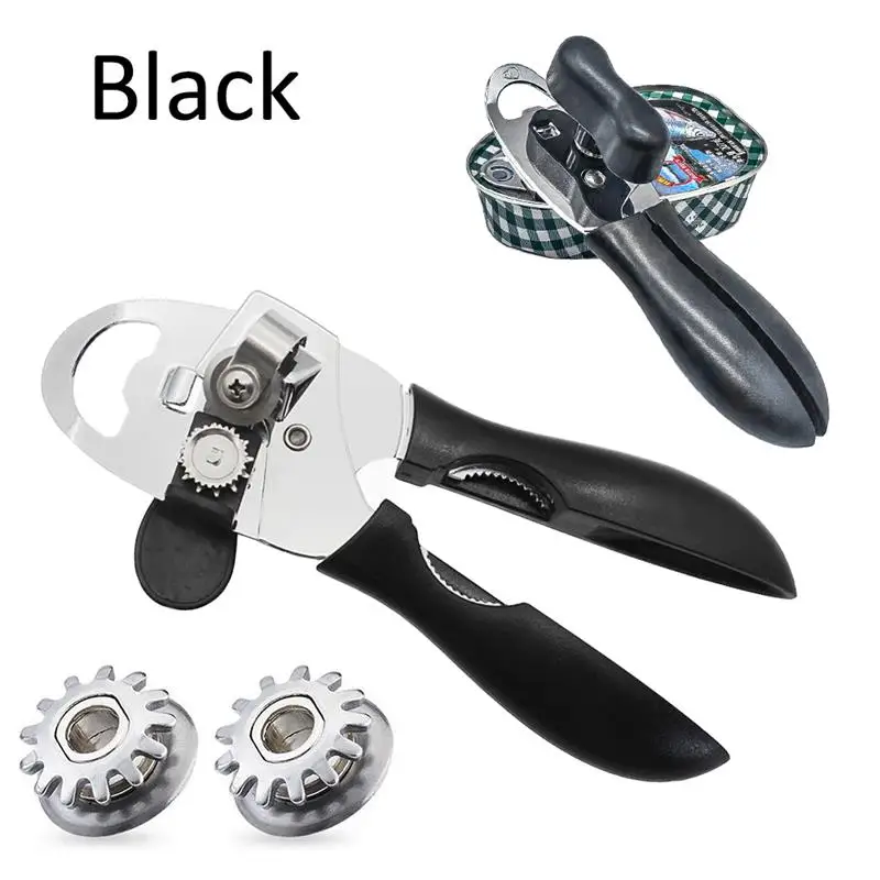 Многофункциональный штопор для банок из нержавеющей стали открывалка пива 4 в 1