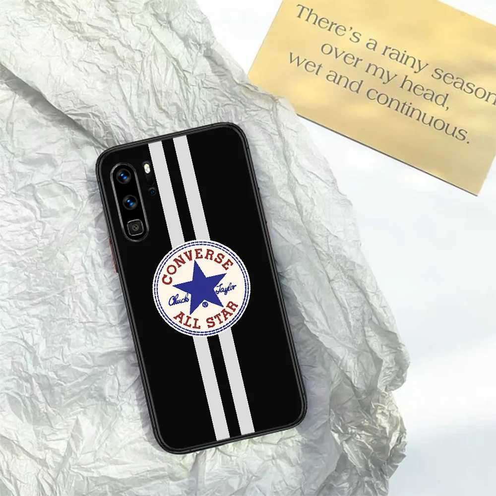 

Street Fashion Brand Conv Phone Case For HUAWEI P 9 10 20 30 40 Lite smart Pro Z 2019 Nova 5T 6 7 i black Cell Soft Bumper Tpu