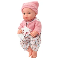 simulation toy kids toys newborn doll for child gift smooth 30 5cm soft diy sound education realistic durable silicone dolls