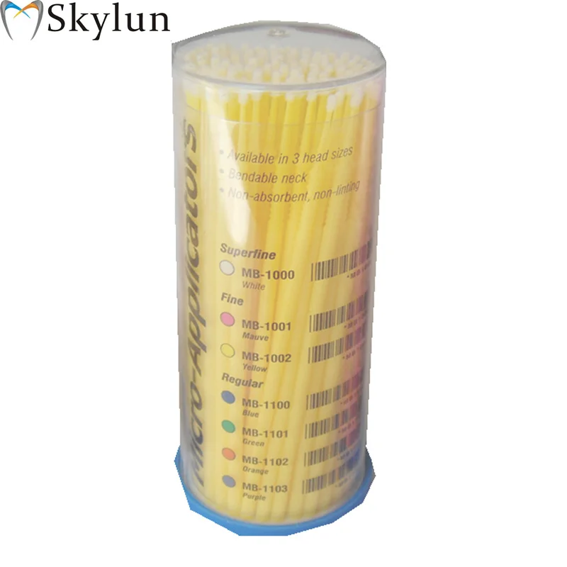

1200pcs Regular Dental Materials Disposable Cotton Swab Micro Brush Applicator Dentist Products Superfine/Fine