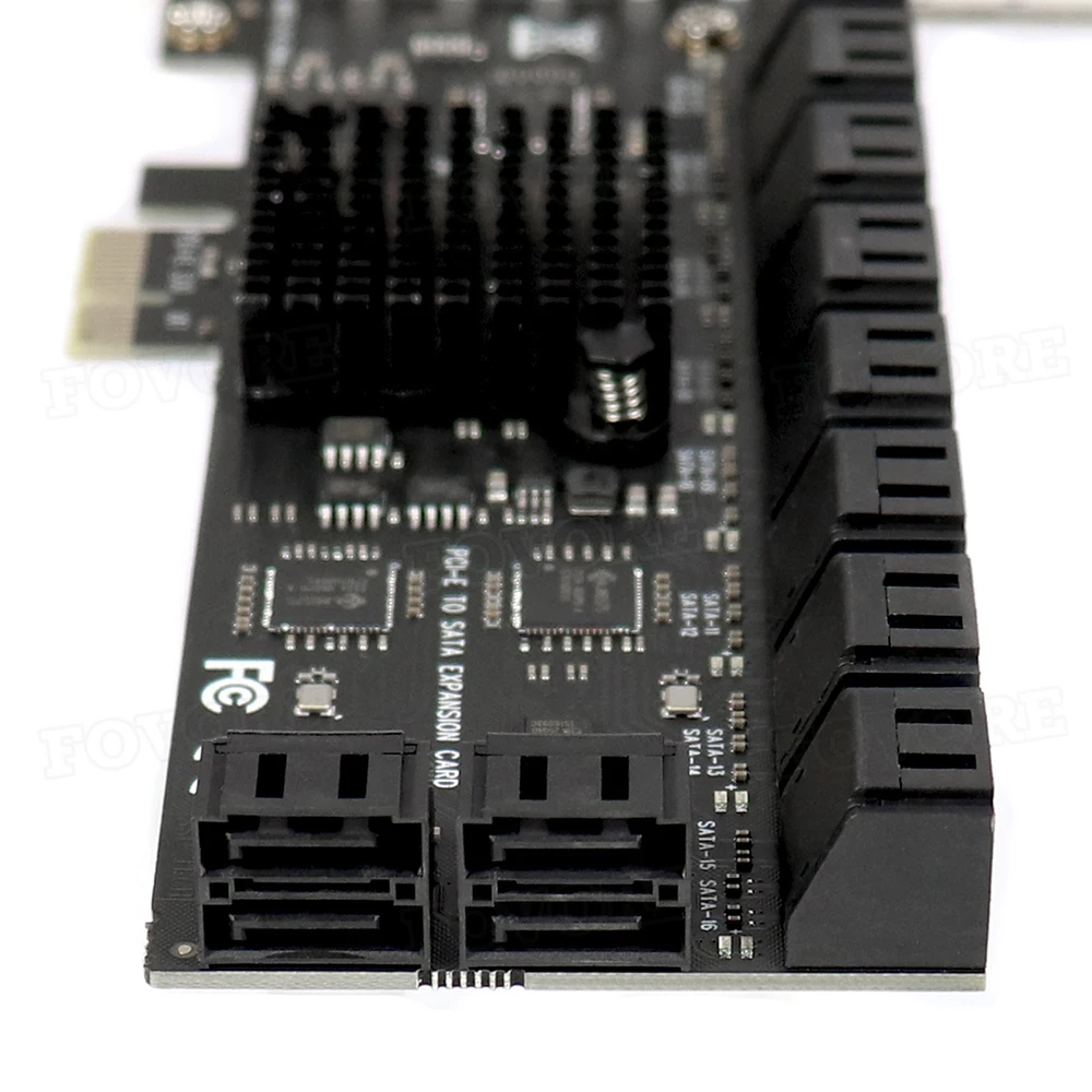 PCI express PCI-e x1 на 20 портов контроллер SATA 3 III 0 адаптер-преобразователь SATA3 в PCIe
