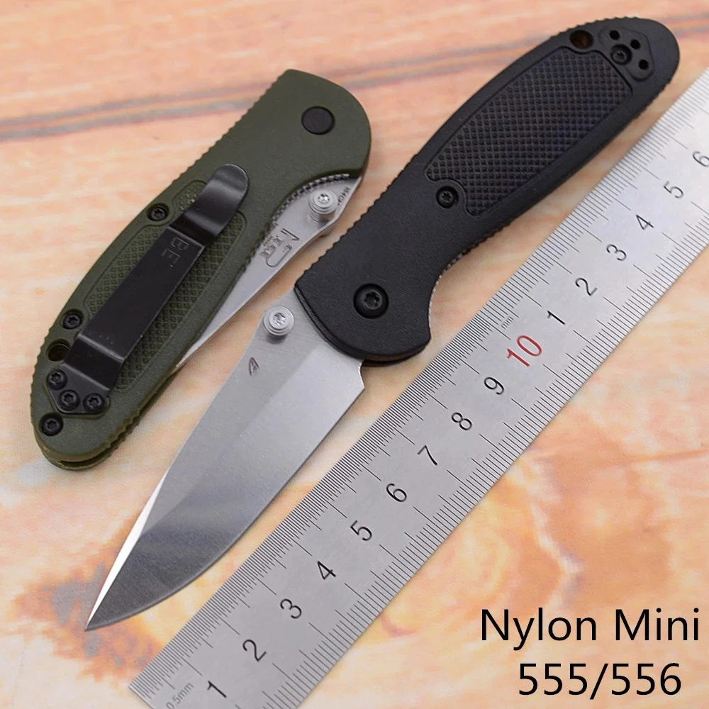 

JUFULE Made Mini 556 Mark 154CM Blade nylon handle folding Pocket Survival EDC Tool outdoor kitchen camping hunting knife