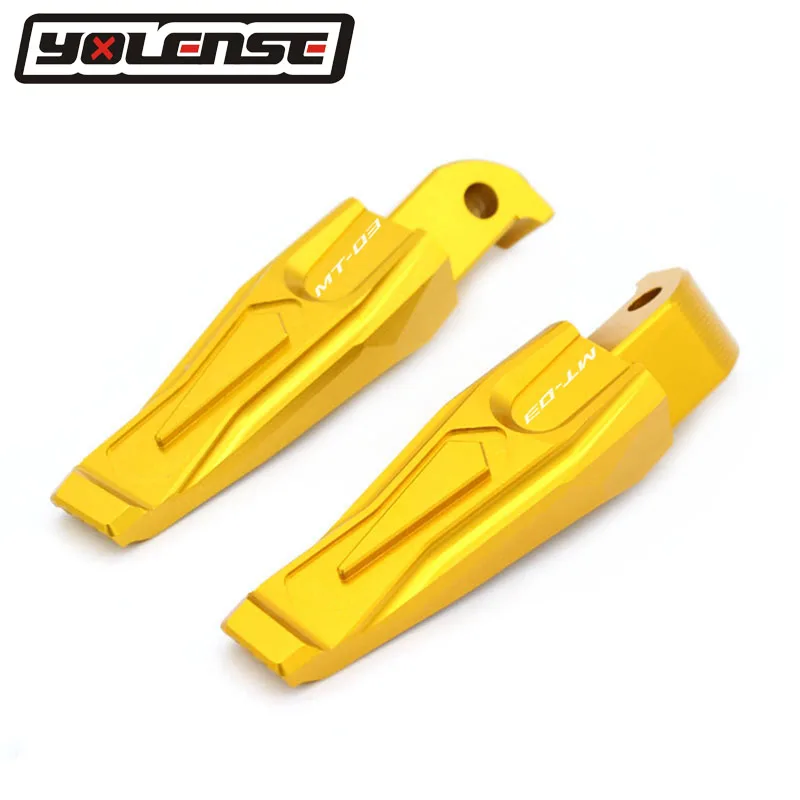 

For YAMAHA MT-03 MT03 MT 03 2015 2016 2017 2018 Motorcycle Accessories CNC Aluminum Passenger Footrests Rear Foot Pegs