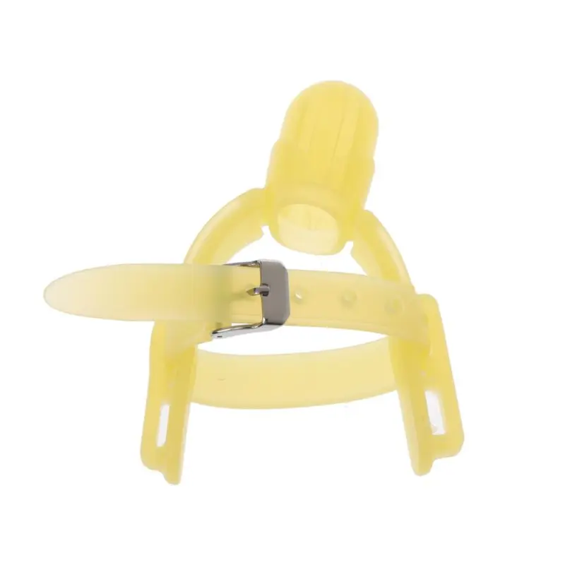 2 цвета нетоксичный силиконовый детский наручный ремешок для защиты пальцев |