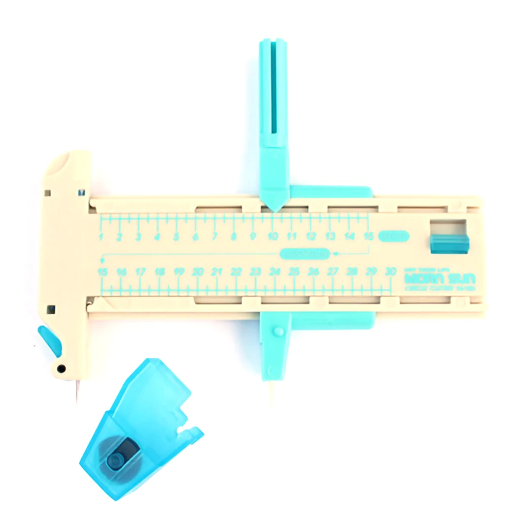 Регулируемый двойной компас круглый нож режущий инструмент с круглым фото