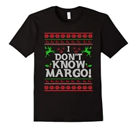 christmas ugly sweater shirts i dont know margo t shirt men casual cotton short sleeve men t shirt lowest price 100 cotton