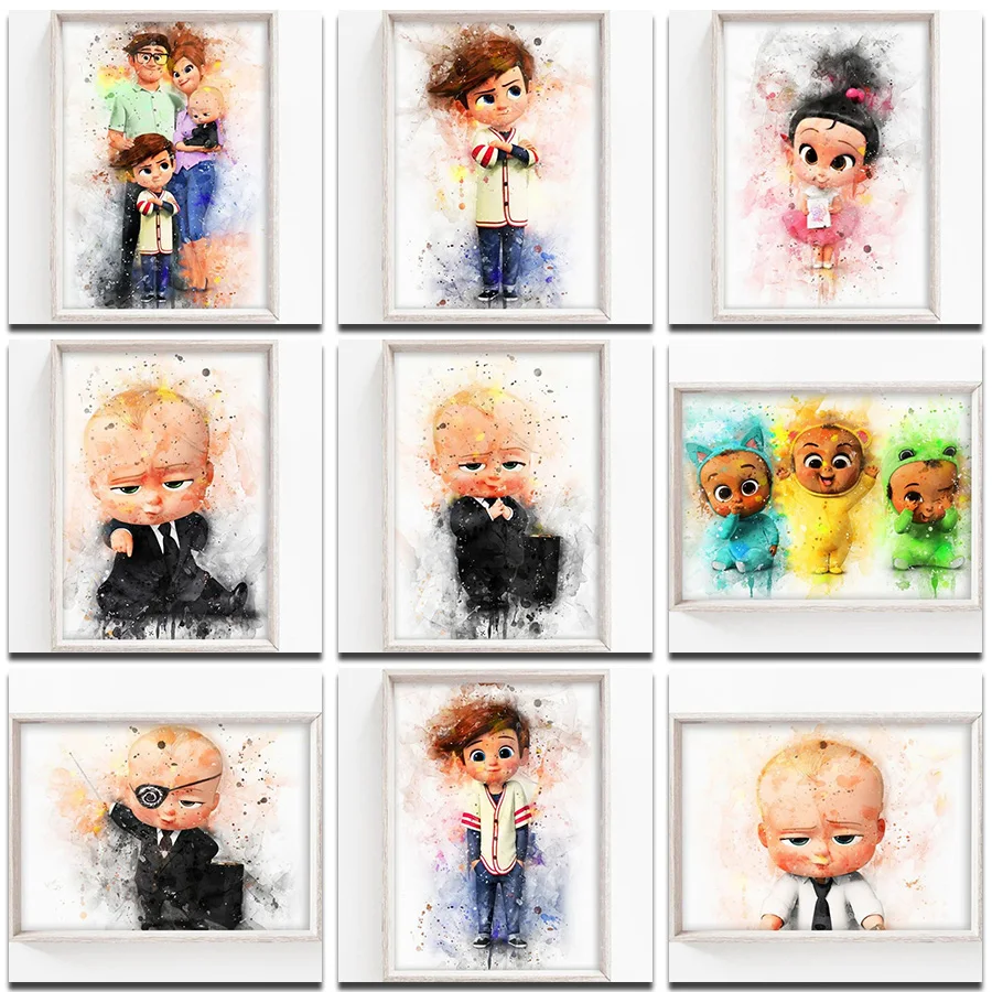 

Diamond Painting Disney Boss Baby Full Square&Round Embroidery Mosaic 5D Diy Art Cartoon Cross Stitch Home Mural Decor