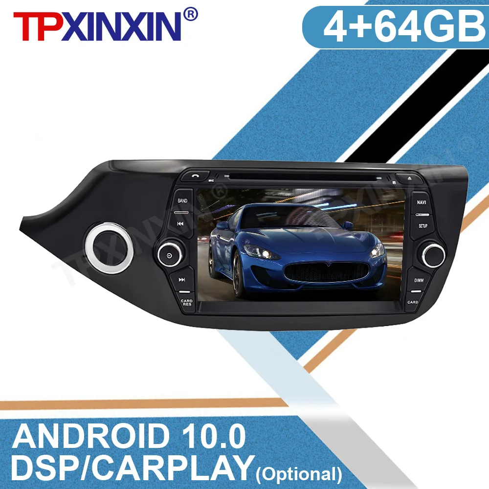 

Android 10 For KIA CEED 2013 2014 2015 2016 Car Stereo Multimedia Player GPS Navi Auto Audio Radio Recorder Carplay Head Unit