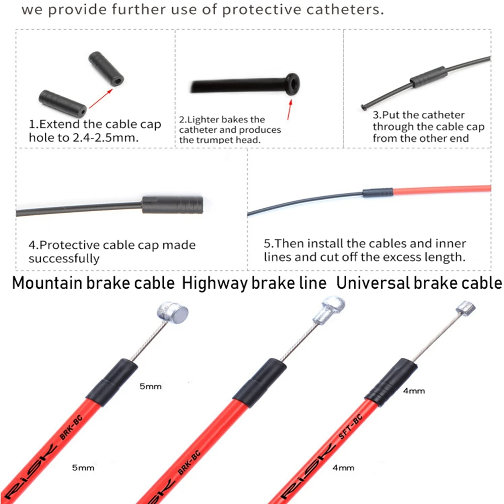 Универсальный трос тормоза/троса переключения передач комплекты комплектов
