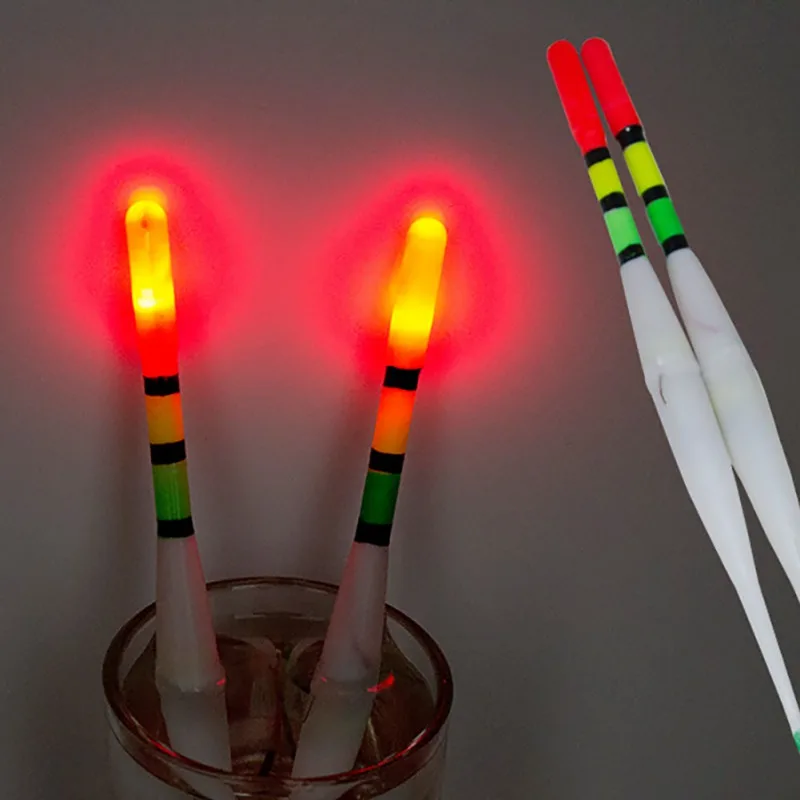 Поплавок для рыбалки светящийся поплавок вертикальный пластиковый Ночной