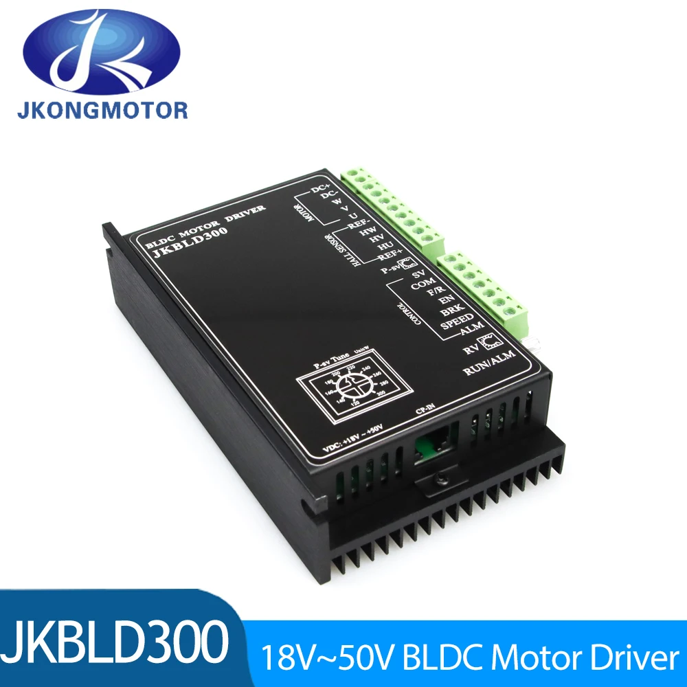 

Brushless DC Motor Driver Controller 300W CNC Brushless Spindle BLDC Motor Driver Controller 20000RPM JKBLD300