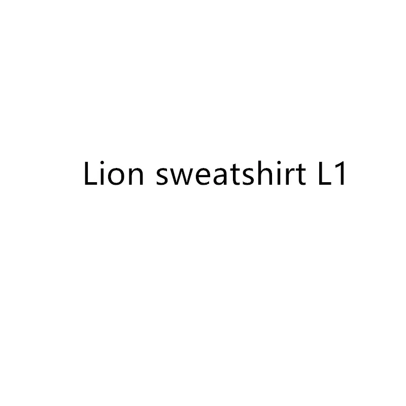 

Lion sweatshirt T1