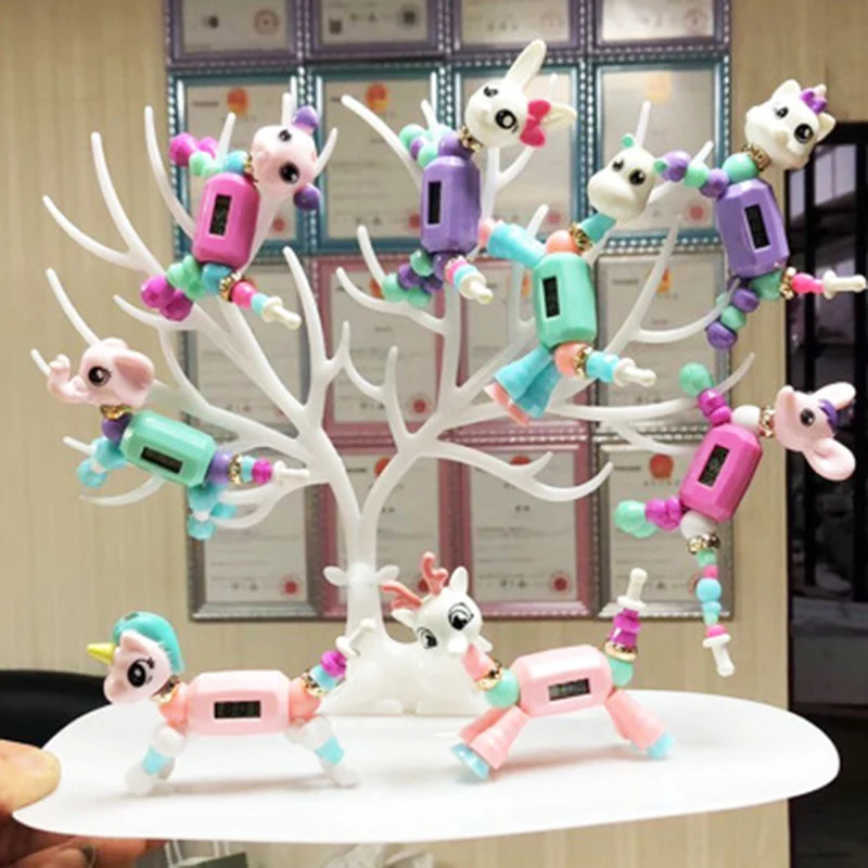 Детская игрушка сделай сам с бисером для девочек Волшебник времени творческие