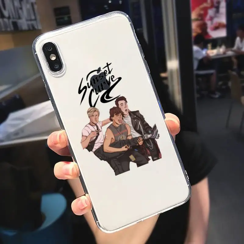 

American TV Julie and the Phantoms Phone Case Transparent soft For iphone 5 5s 5c se 6 6s 7 8 11 12 plus mini x xs xr pro max