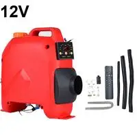 12V single hole 24 В/12 в 5 кВт автомобильный стояночный обогреватель, воздушный обогреватель, автомобильный обогреватель, Универсальный Автомобильный Подогреватель для RV, дом на колесах, трейлер, грузовики, лодки, обогреватель - Название цвета: 12V single hole