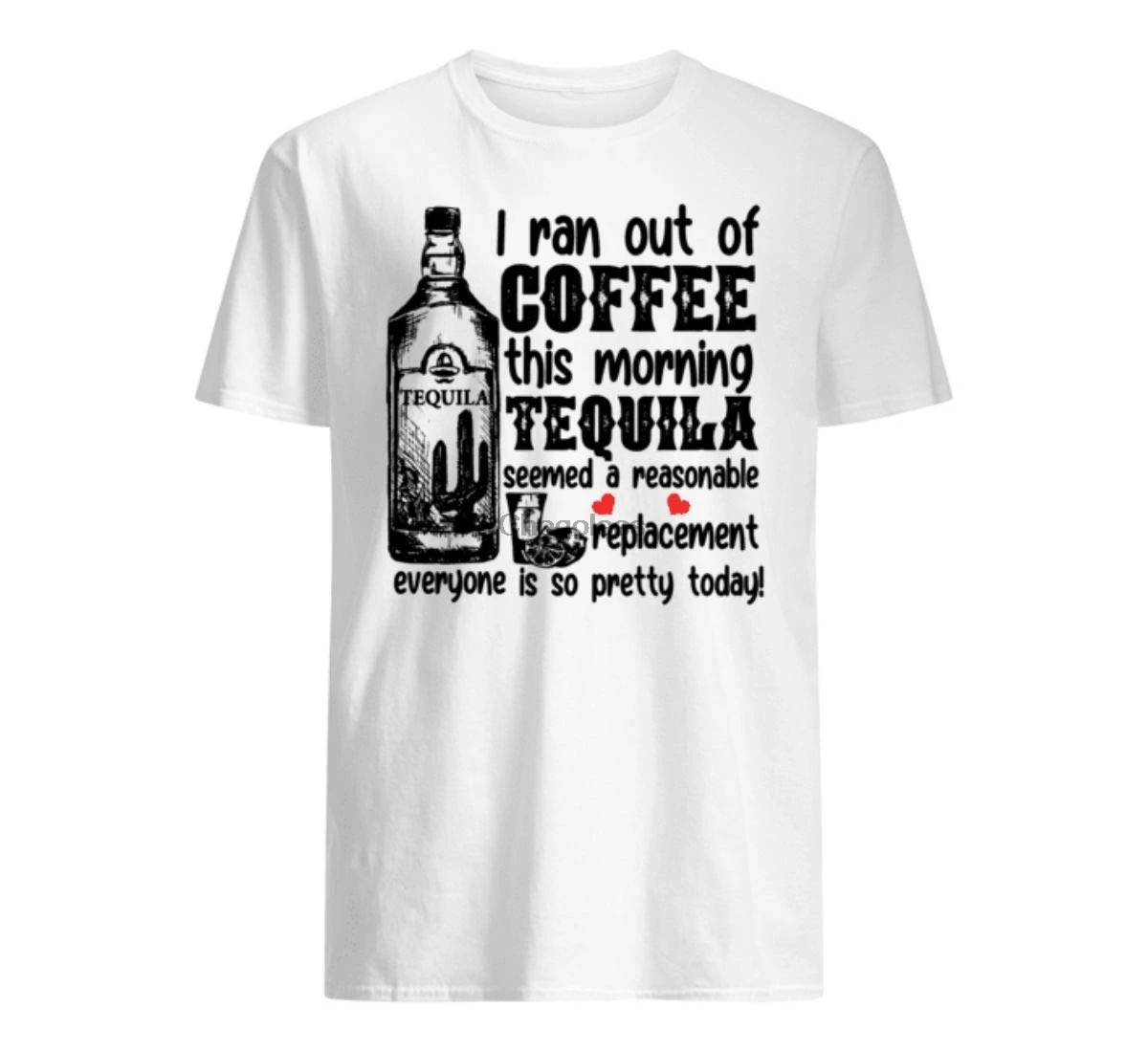 Потрясающая рубашка на которой я утром закончилась кофе текила казалась