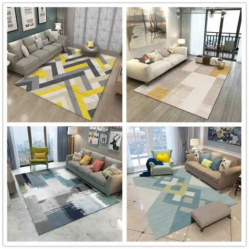 В скандинавском стиле простой геометрический индивидуальное искусство дверной