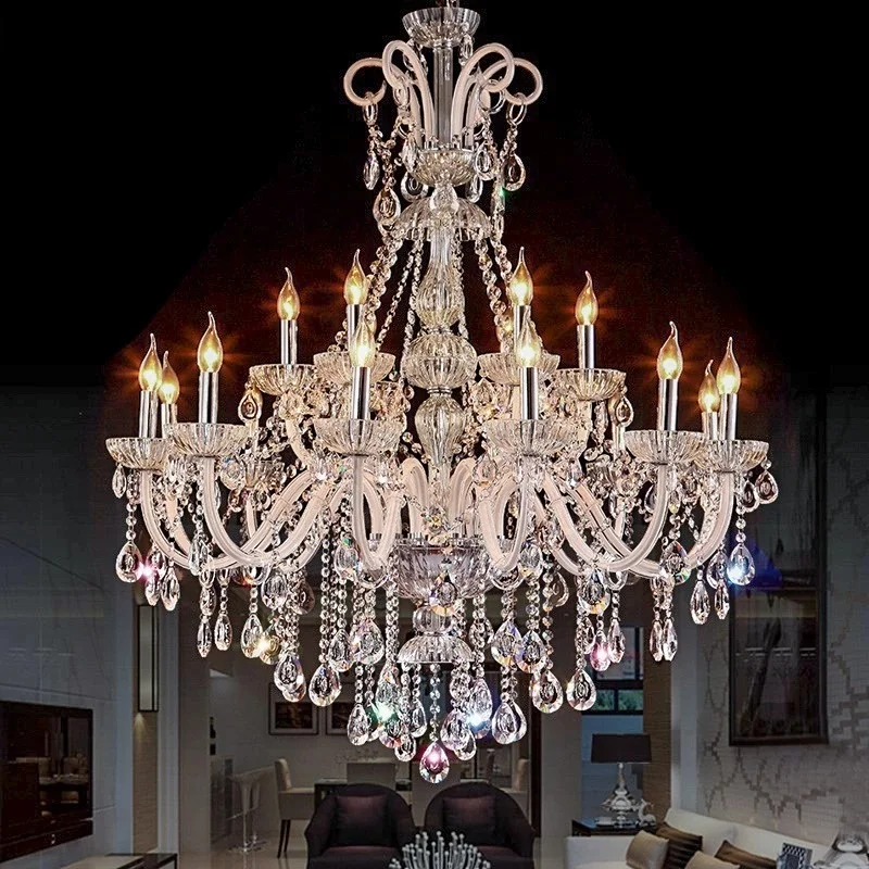 

Chandelier Modern crystal chandeliers Livingroom Bedroom indoor lamp K9 crystal lustre de teto ceiling chandelier LED lights