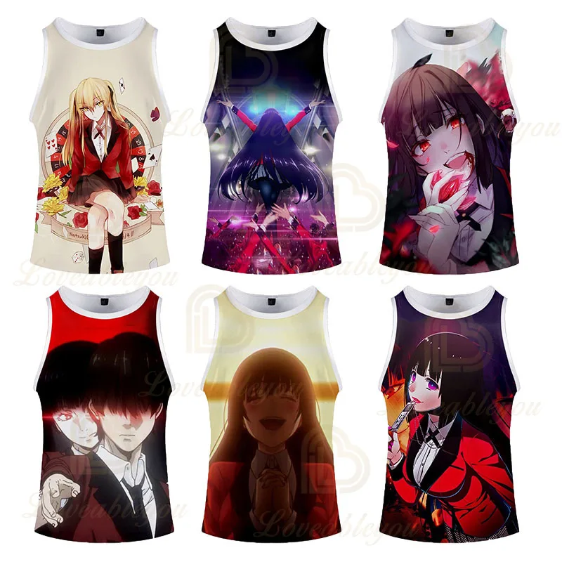 Японский аниме Kakegurui - Compulsive геймпад 3d принт для мужчин и женщин мужские майки