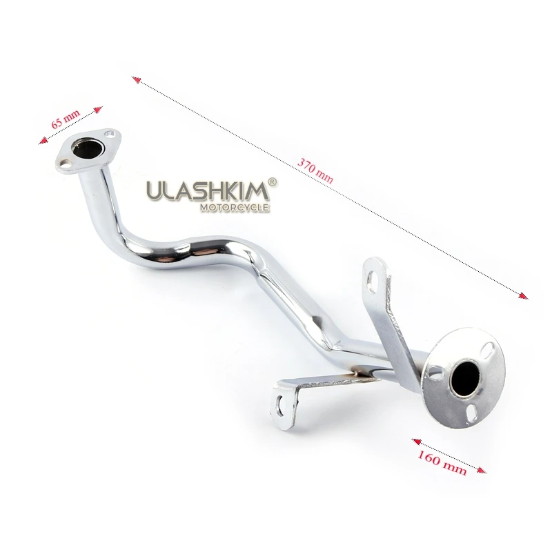 Модифицированный скутер GY6 контактная труба выхлопная мотоцикла для двигателя 50