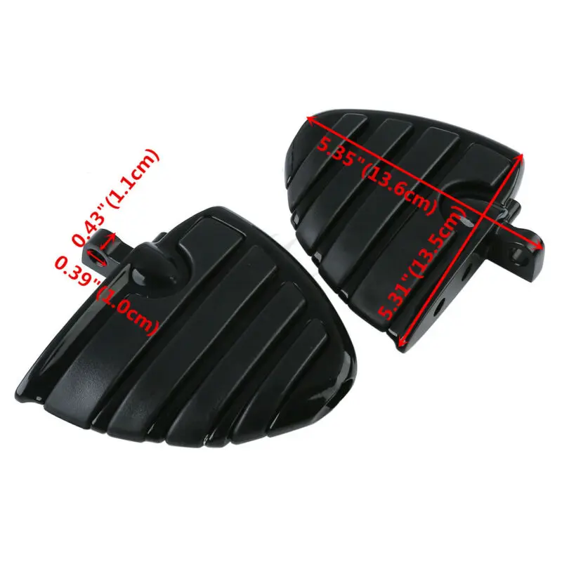 Крыло мотоцикла подножки подставки педали для Harley-Davidson Dyna Touring мужской Peg крепление Electra Glide Softail FLS FXCW FLSS FLHS