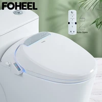 foheel automatic open smart toilet seat electric intelligent bidet toilet seat wc auto open seat heat toilet seat cover f7 4