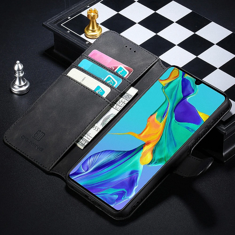 L-FADNUT Винтажный чехол для Huawei P30 P20 Mate 20 Pro Lite роскошный флип-кошелек из