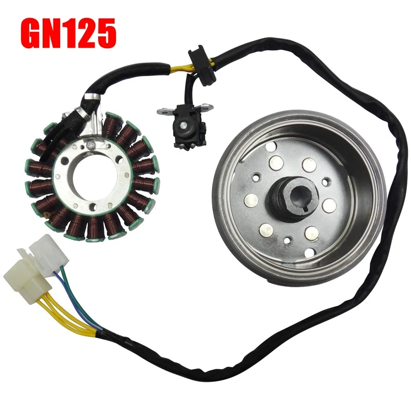 Бесплатная доставка Аксессуары для мотоцикла GS125 Магнитный мотор катушка