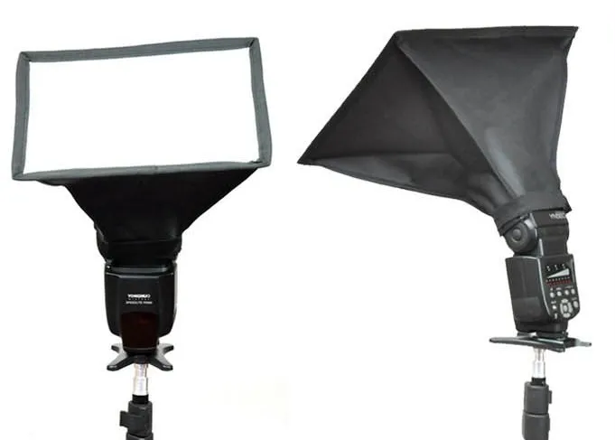 BIZOE 20*30 см 15*17 см флэш-софтбокс Speedlite диффузор фото студия аксессуары для Canon Nikon Pentax sony