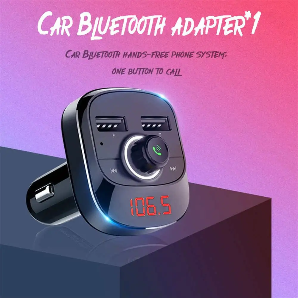 Car MP3 Player Bluetooth FM Transmitter Kit Hands-Free 3.1A Dual USB Charger | Автомобили и мотоциклы