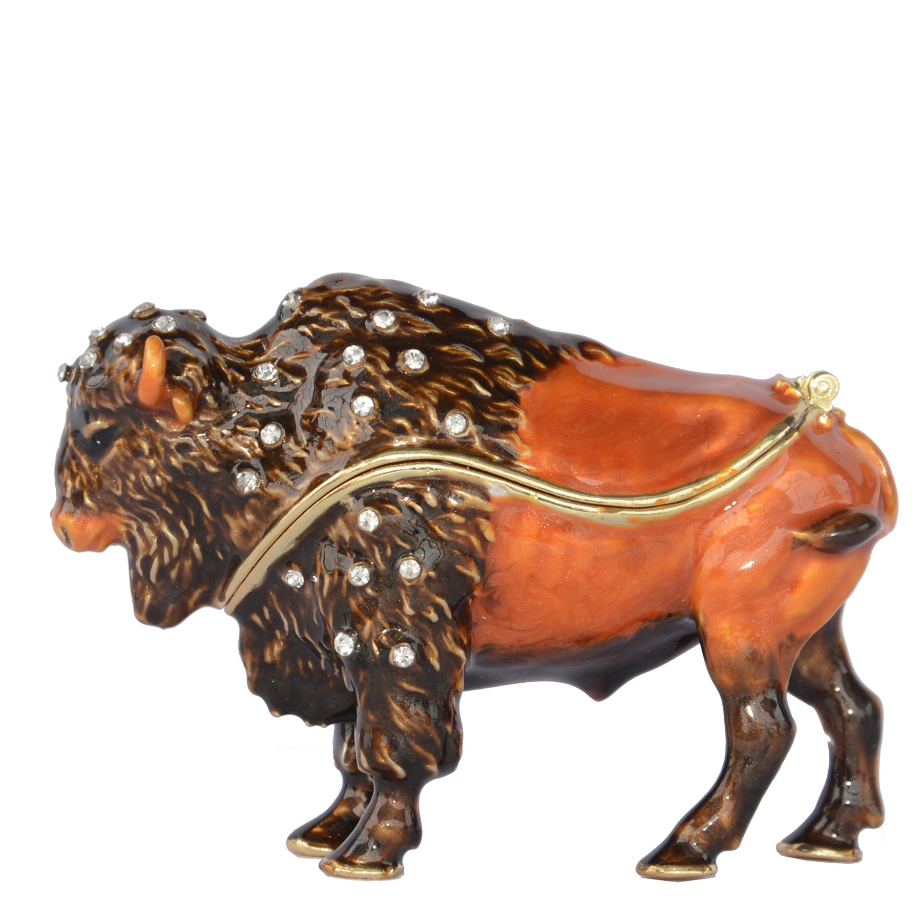 Декоративная игрушка &quotбык&quot &quotяка&quot коробка для безделушек коллекционные