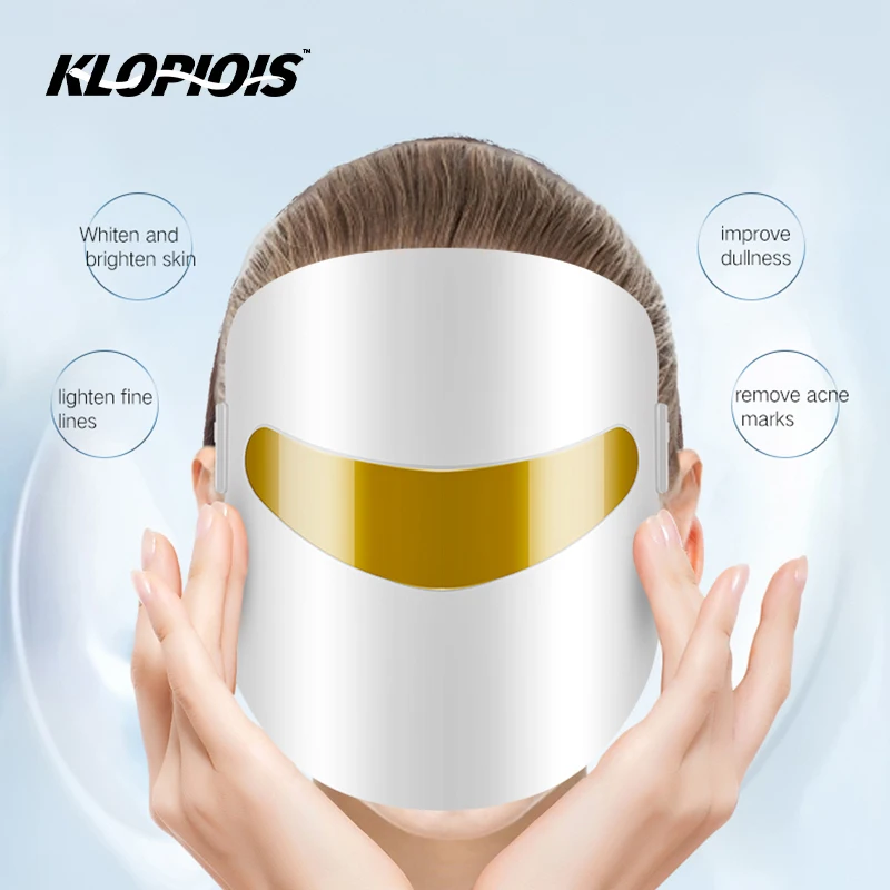 

Minimalism 3 Colors LED Facial Mask Photon Therapy Anti-Acne Wrinkle Removal Skin Rejuvenation Face Skin Care Tools Mask beauty