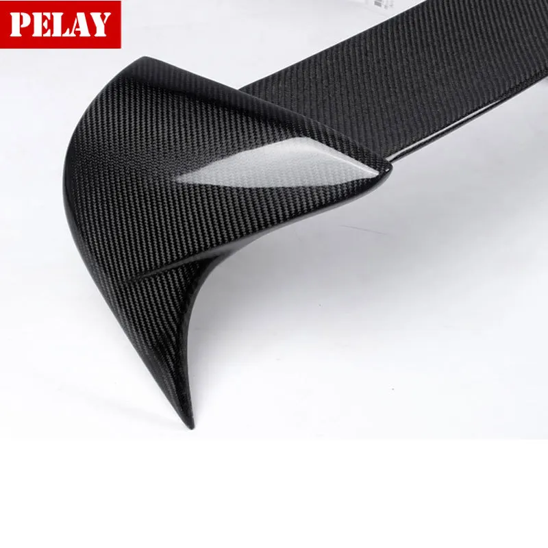 

High Quality Carbon Fiber Rear Trunk Lip Spoiler Wing For Porsche Macan 2015 2016 2017 2018 2019 2020 2021