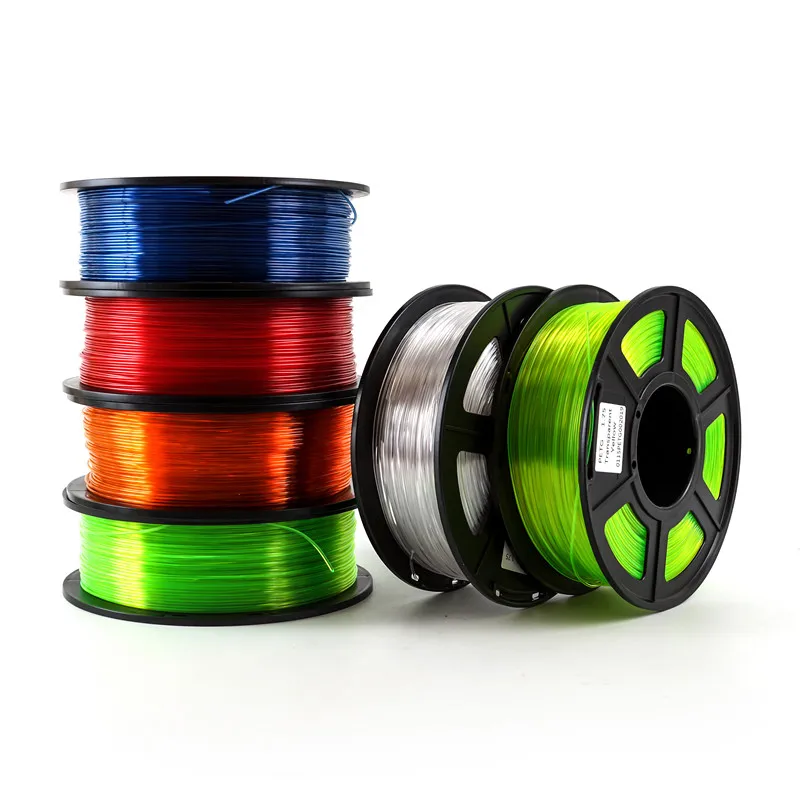 Нить PETG для 3D принтера 1 75 мм точность измерения кг 335 м 10 цветов|Материалы