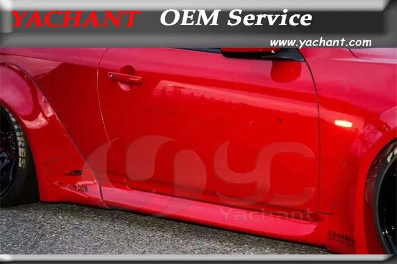 Боковая юбка из стекловолокна FRP широкая боковая для 08 15 G25 G35 G37 V36 Q60 2D G серия купе