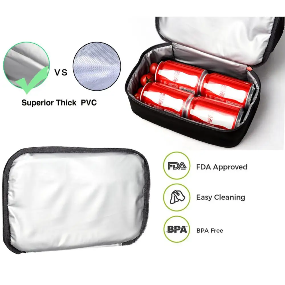 Портативный ручка сумка ланч охладитель Сумка Для дома снаружи офис