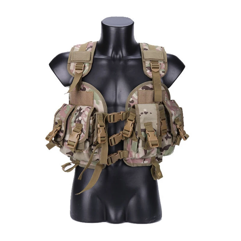 Камуфляжный жилет Seal Molle CS Games тактический для страйкбола пейнтбола рыбалки охоты