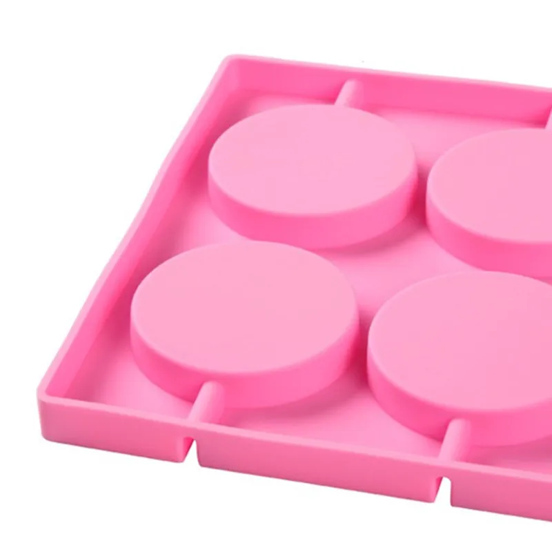 8-полость вокруг силиконовая форма для леденцов домашние детские торт шоколадное