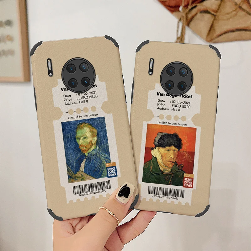 

Plain Artist Phone Case For Huawei Mate 30 30Pro 30Lite Pro Lite Liquid Silicone Cover